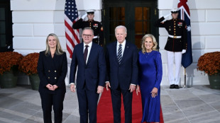 Biden hosts Australian PM for gala visit amid crises