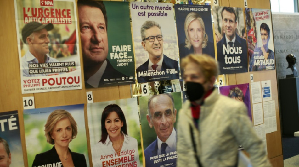 Erste Runde der Pr&auml;sidentschaftswahlen in Frankreich