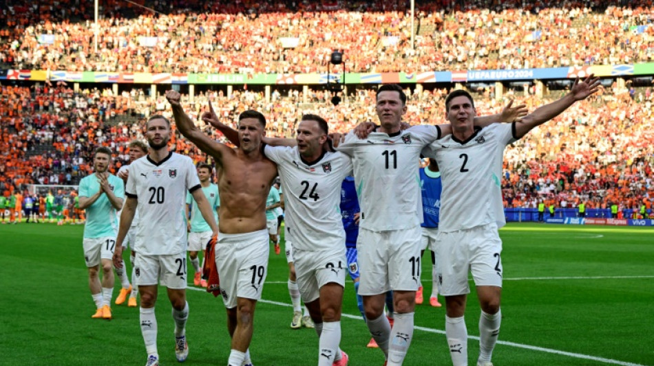 Euro-2024: l'Autriche cr&eacute;e la surprise, premi&egrave;re devant la France