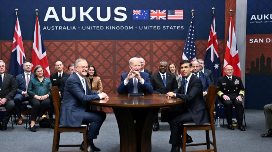 Nuclear submarine deal lurks below surface of Australian election