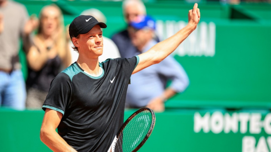 Monte-Carlo: Rublev chute d'entr&eacute;e, Sinner d&eacute;roule