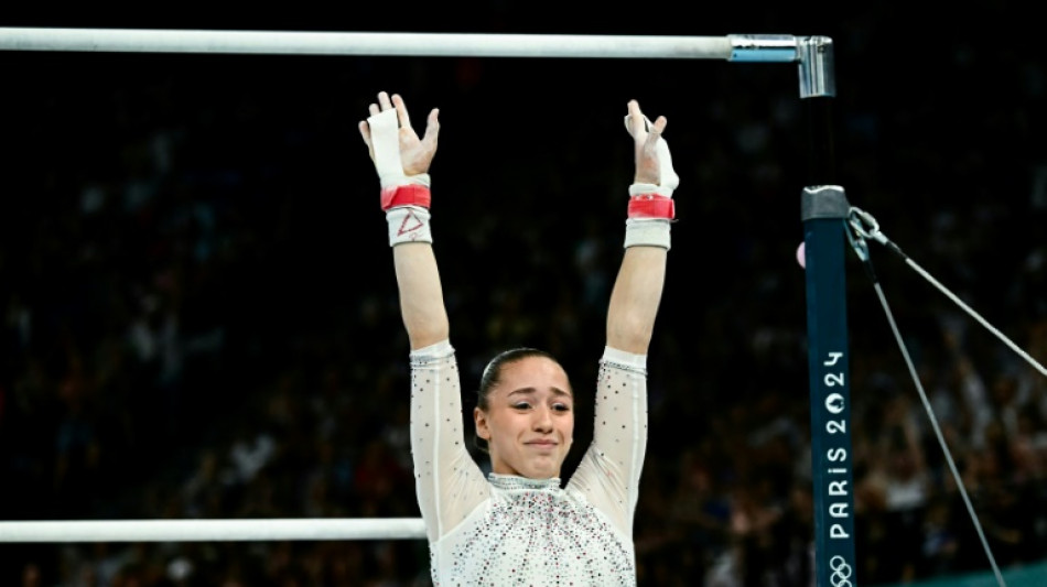 Barres asym&eacute;triques: l'Alg&eacute;rienne Nemour en or, premier titre africain en gymnastique