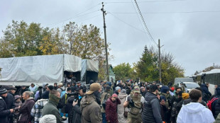 Ukraine : des habitants &eacute;vacu&eacute;s d'Olechky, en proie &agrave; une crise humanitaire