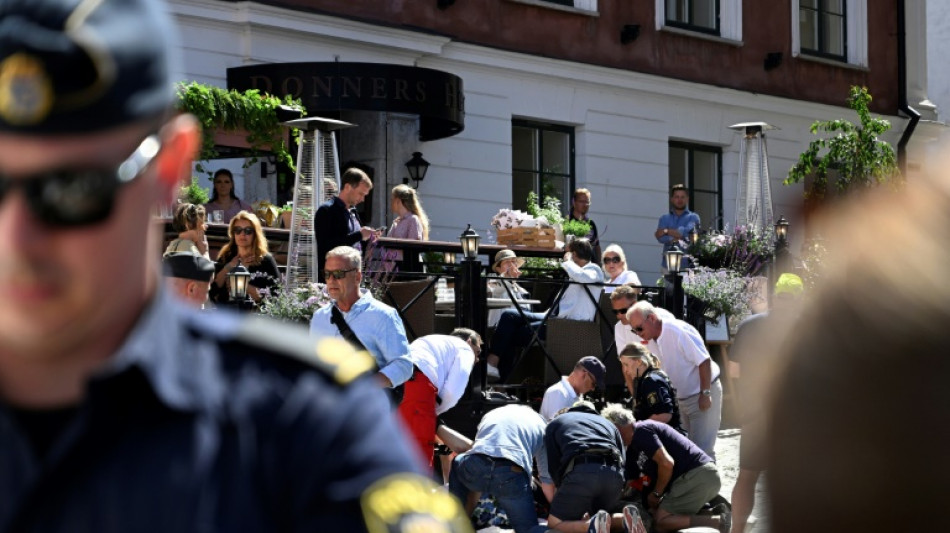 Su&egrave;de: un mort dans une attaque au couteau lors d'un &eacute;v&eacute;nement politique