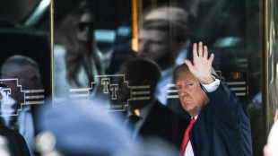 Trump f&uuml;r Anklageverlesung nach New York gereist