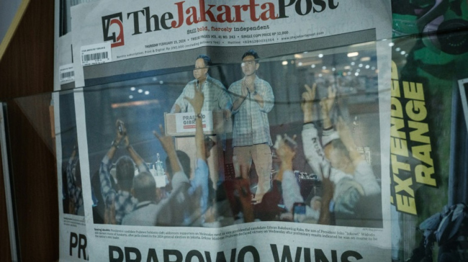 Prabowo Subianto se encaminha para vit&oacute;ria substancial em presidenciais indon&eacute;sias