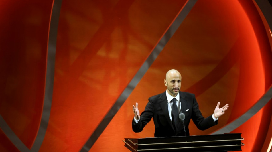 Argentina's four-time NBA champ Ginobili enters Hall of Fame