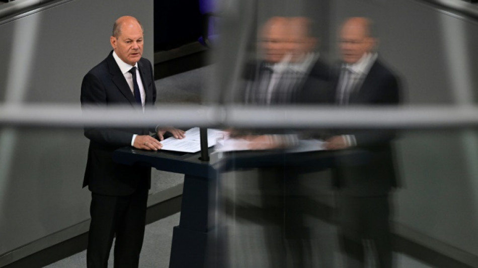 Scholz will EU-Beitrittsperspektive und Wiederaufbauplan f&uuml;r Ukraine