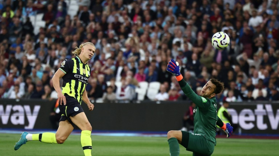 Angleterre: Arsenal l&acirc;che des points, City et Haaland en profitent