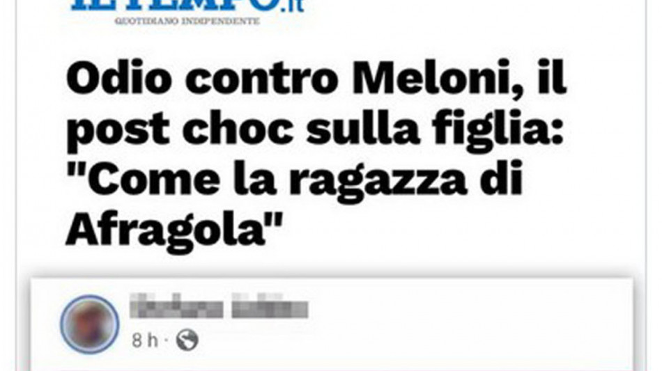 Il prof delle minacce alla figlia della Meloni, 'chiedo scusa'