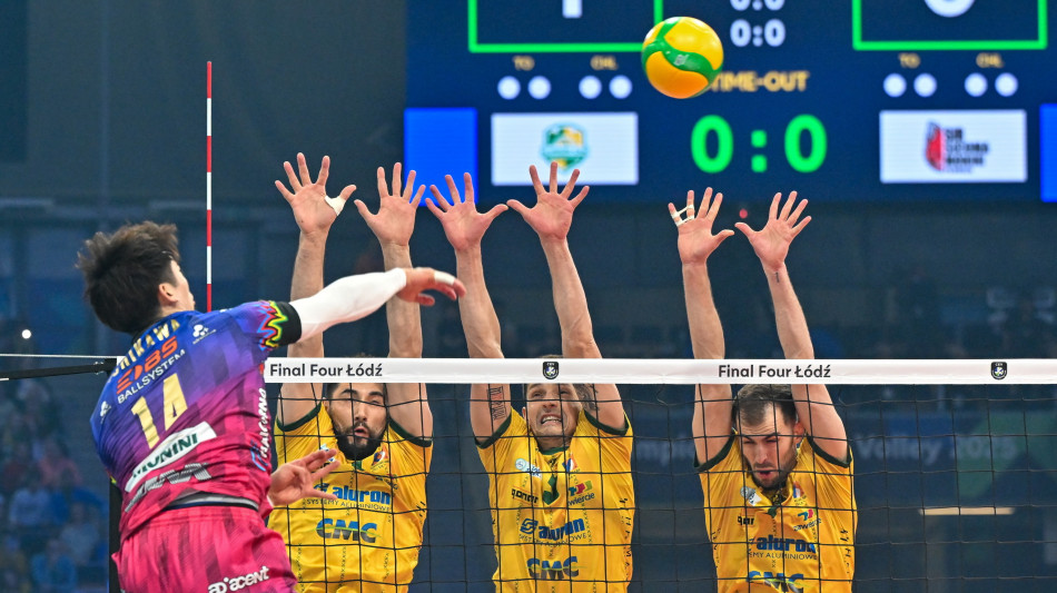 Pallavolo: Zawiercie ko, Perugia vince la Champions League