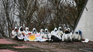 Apoyados por Greta Thunberg, ambientalistas protestan contra un proyecto minero alem&aacute;n