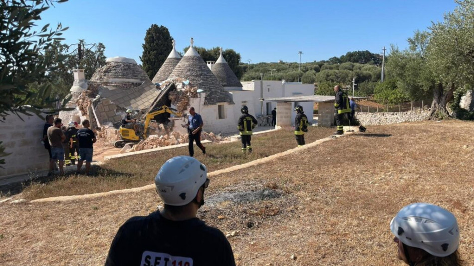 Esplosione in un trullo, &egrave; morto l'uomo sotto macerie