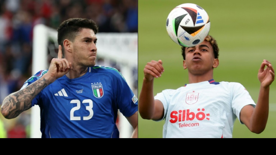 Euro-2024: un all&eacute;chant classique Espagne-Italie, l'Angleterre attendue au tournant