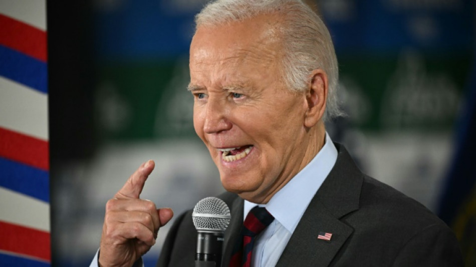 'Temos que prend&ecirc;-lo', diz Biden sobre Trump