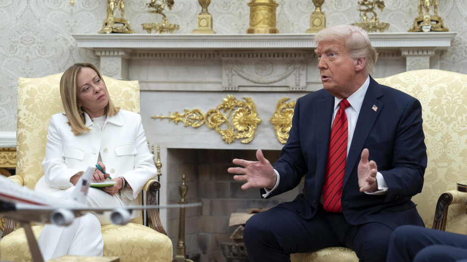 Telefonata fra Meloni e Trump ieri sull'Ucraina