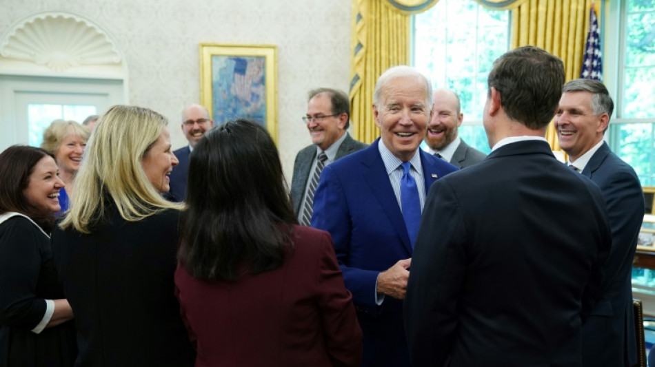 Biden salue une "victoire pour l'Am&eacute;rique" apr&egrave;s un accord pour &eacute;viter une gr&egrave;ve du rail