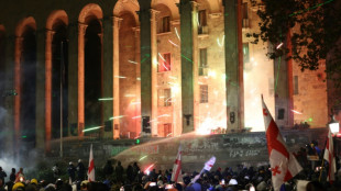 Dezenas de milhares de pessoas marcham na Ge&oacute;rgia, mas governo descarta novas elei&ccedil;&otilde;es