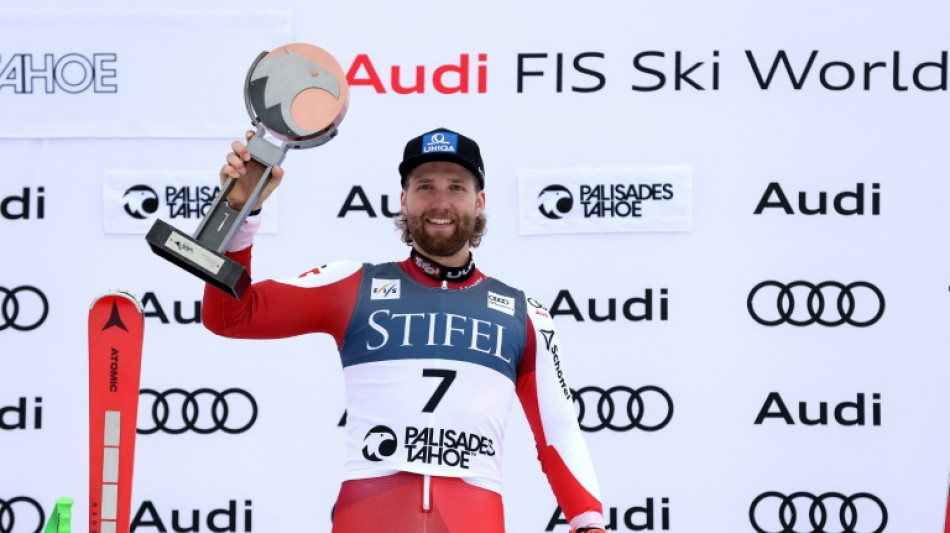 Austria's Schwarz pips Odermatt in California giant slalom