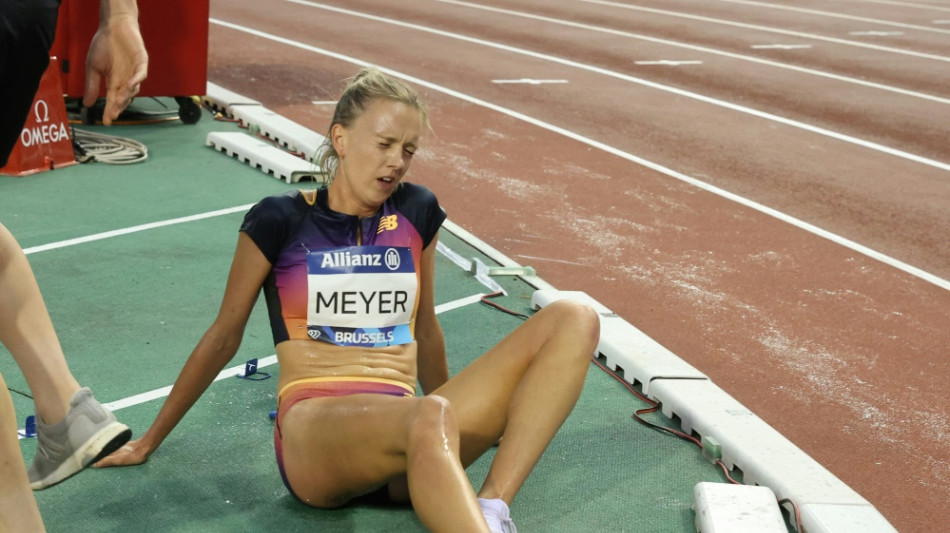 R&uuml;ckenprobleme: EM-Zweite Meyer fehlt bei Leichtathletik-WM