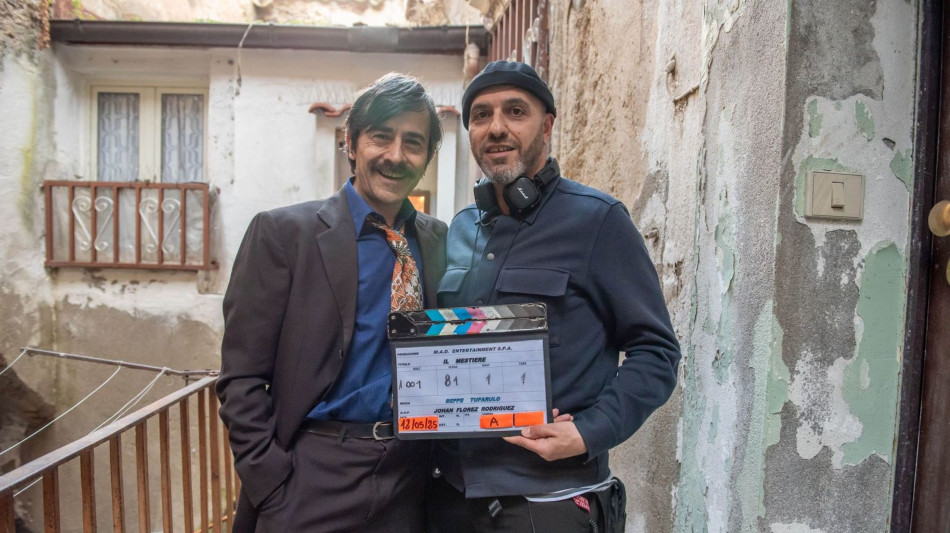 Luigi Lo Cascio il protagonista de Il Mestiere ciak in Calabria