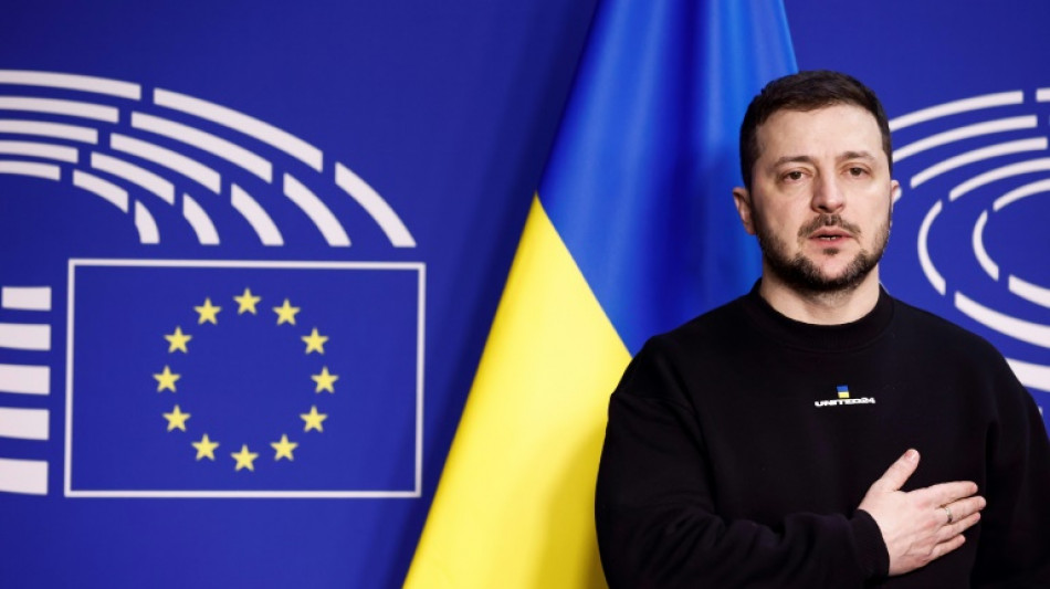 Ucrania tambi&eacute;n defiende a Europa, afirma Zelenski ante aliados en Bruselas