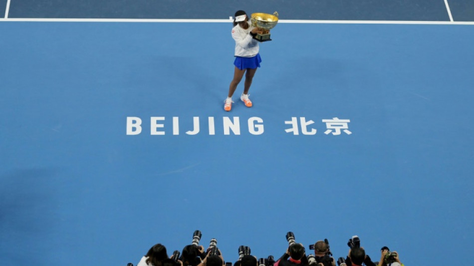 Tennis: apr&egrave;s la lev&eacute;e du boycott de la WTA, la Chine remonte au filet