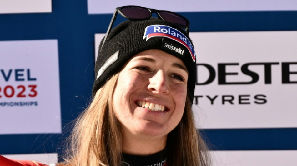 Mondiaux de ski alpin: la surprise Flury, la d&eacute;ception Goggia en descente