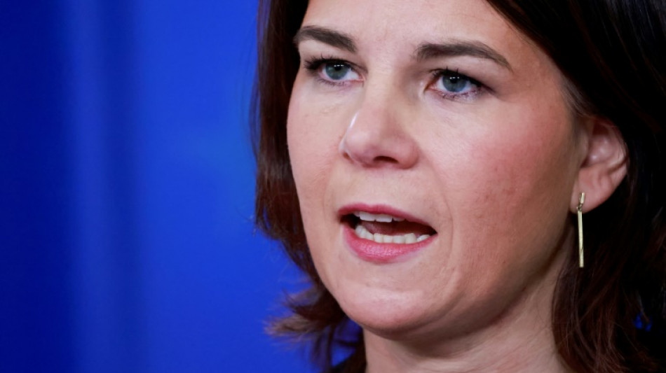 Baerbock betont deutsche Entschiedenheit bei Unterst&uuml;tzung von Ukraine und Nato