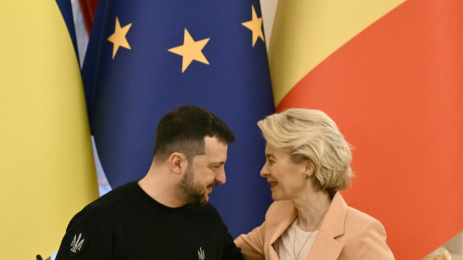 Ukraine: Von der Leyen &agrave; Kiev pour pr&eacute;parer le soutien de l'UE &agrave; l'approche de l'hiver