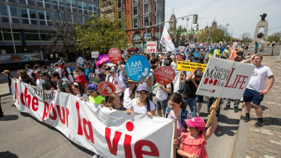 Tausende Menschen demonstrieren in Kanada f&uuml;r Abtreibungsverbot