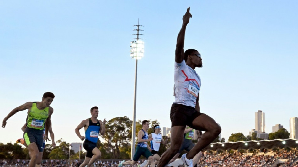 Sprint king Kerley opens season with 200m win 