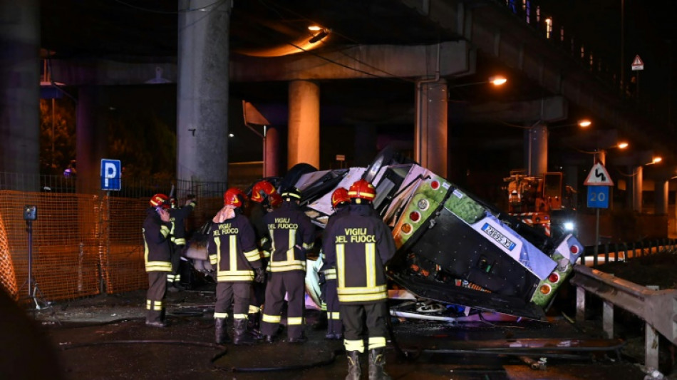 Accident de bus &agrave; Venise: au moins 21 morts parmi des touristes &eacute;trangers