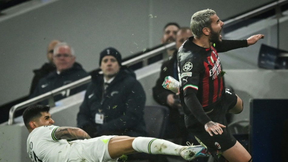 Milan hold off toothless Tottenham to reach Champions League quarter-finals
