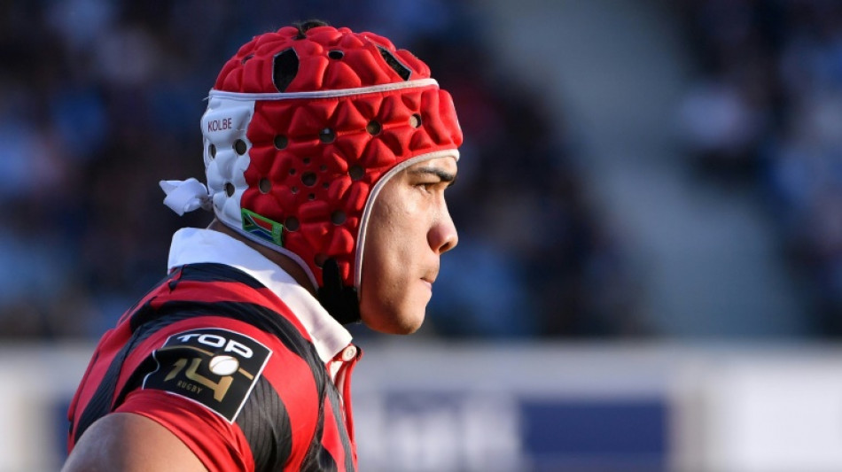 Toulon winger Kolbe sidelined with ankle injury