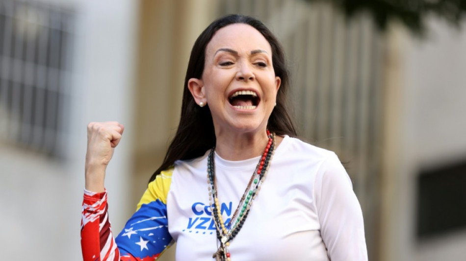 Mar&iacute;a Corina Machado, el grito de "fraude" contra Maduro