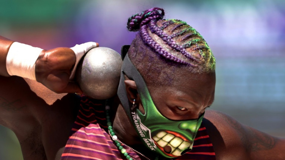 Olympic shot put runner-up Saunders gets 18-month ban