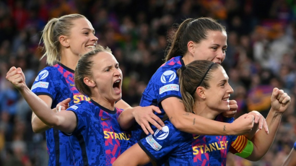 C1 f&eacute;minine: le Bar&ccedil;a atomise Wolfsburg et met un pied en finale