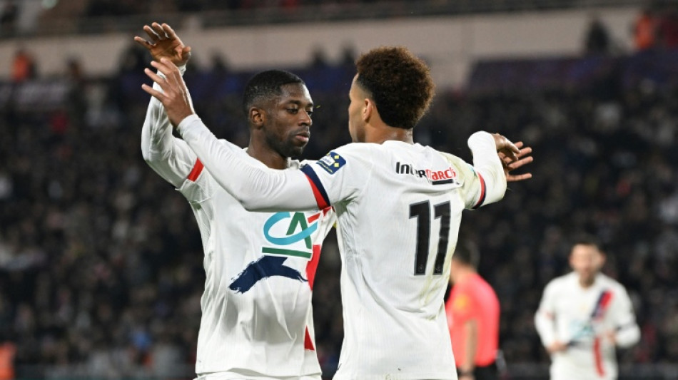 Demb&eacute;l&eacute; volta a brilhar em goleada do PSG sobre time da 5&ordf; divis&atilde;o na Copa da Fran&ccedil;a