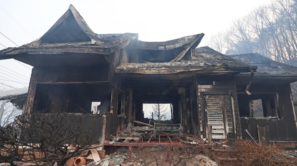 Incendi boschivi in Corea del Sud, 18 morti e 19 feriti