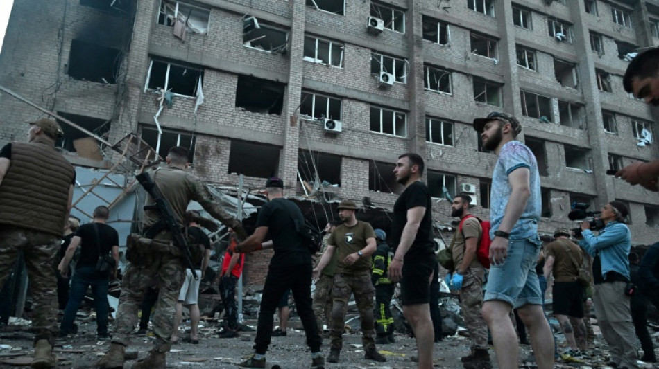 Mindestens zehn Tote nach russischem Raketenangriff auf Kramatorsk