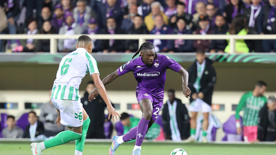 Conference League: 2-2 Fiorentina-Betis, spagnoli in finale