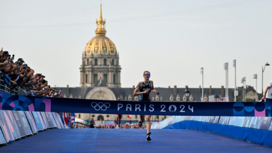 Beaugrand et Berg&egrave;re mettent le triathlon fran&ccedil;ais sur le devant de la Seine