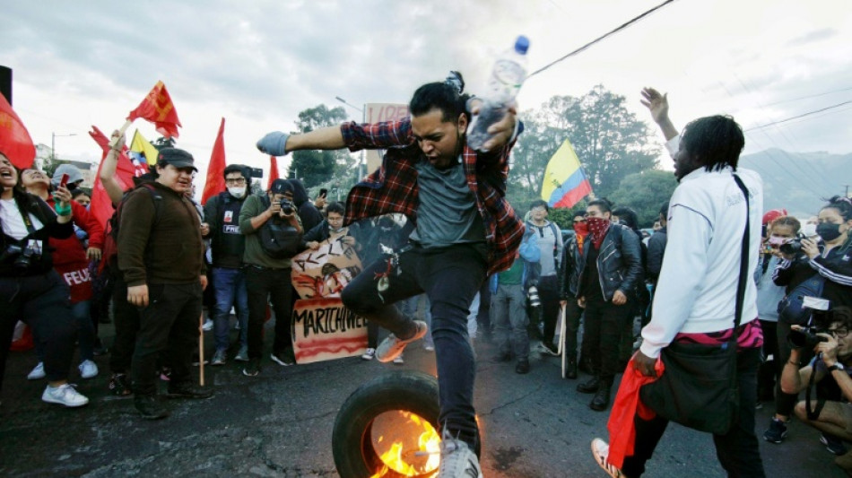 Equateur: lib&eacute;ration d'un chef indig&egrave;ne, poursuite des manifestations