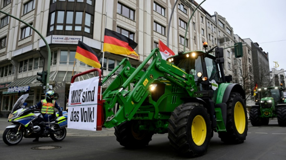 Nach Protesten gegen Gr&uuml;ne: Polizeigewerkschaft fordert Traktor-Verbot bei Demos