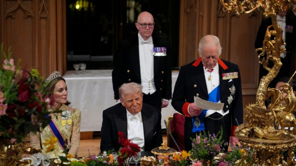 Rede: K&ouml;nig Charles III. lobt Trumps "pers&ouml;nliches Engagement" f&uuml;r den Frieden 