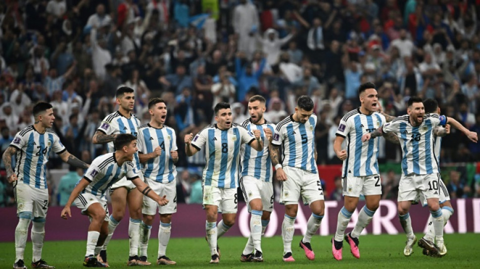 Foot: l'Argentine championne du monde pour la troisi&egrave;me fois