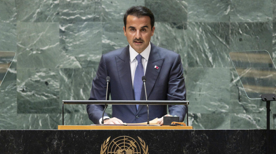 Emiro del Qatar all'Onu accusa Israele di 'genocidio' a Gaza