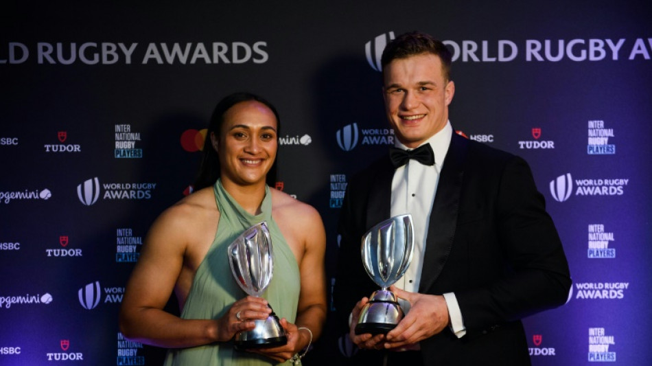 World Rugby Awards: van der Flier prive Dupont du doubl&eacute;