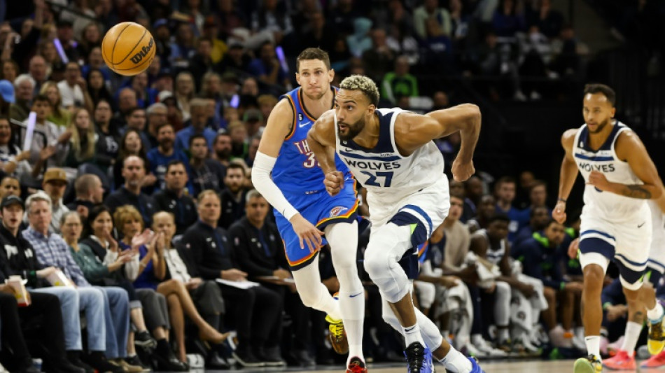 NBA: Gobert guide Minnesota vers la victoire face &agrave; Oklahoma